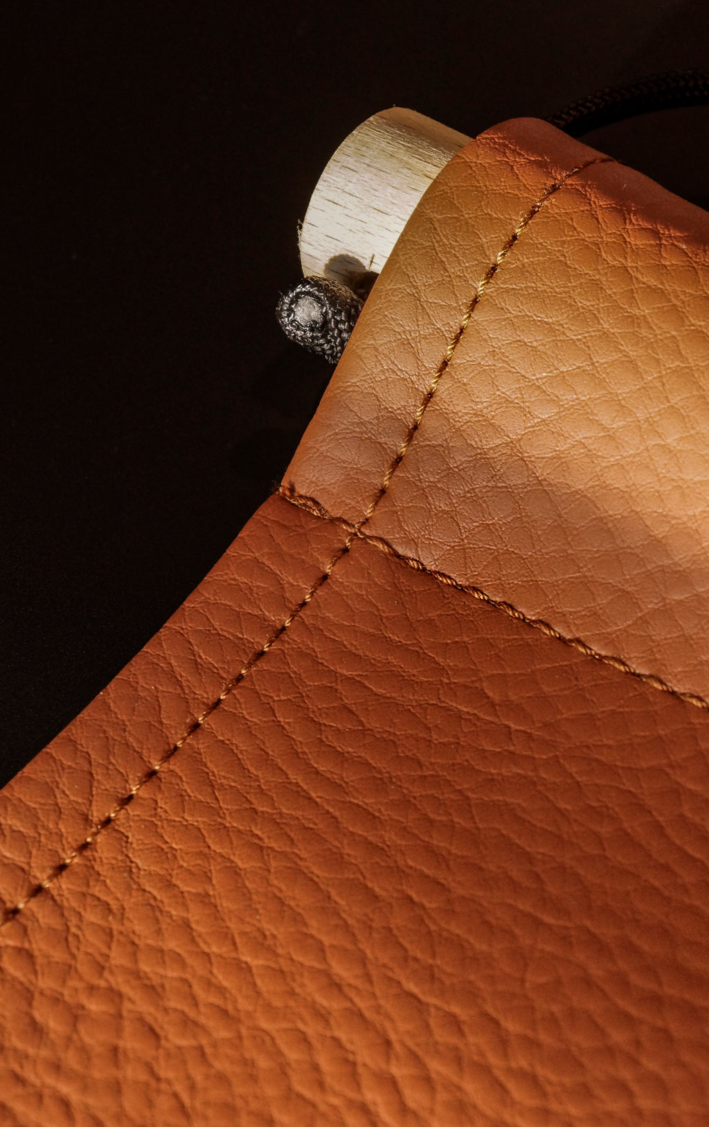 voetenhangmat cognac